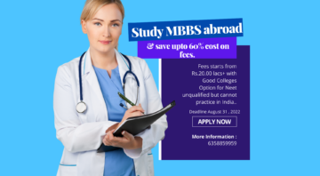 Study MBBS Abroad & Save Upto 60% Cost on Fees.